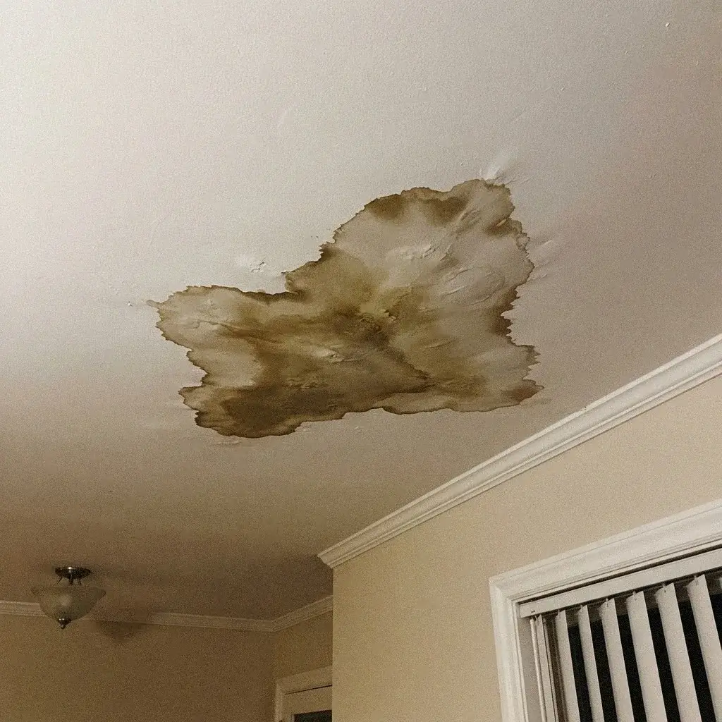 A roof and its flashing in Renton being checked over